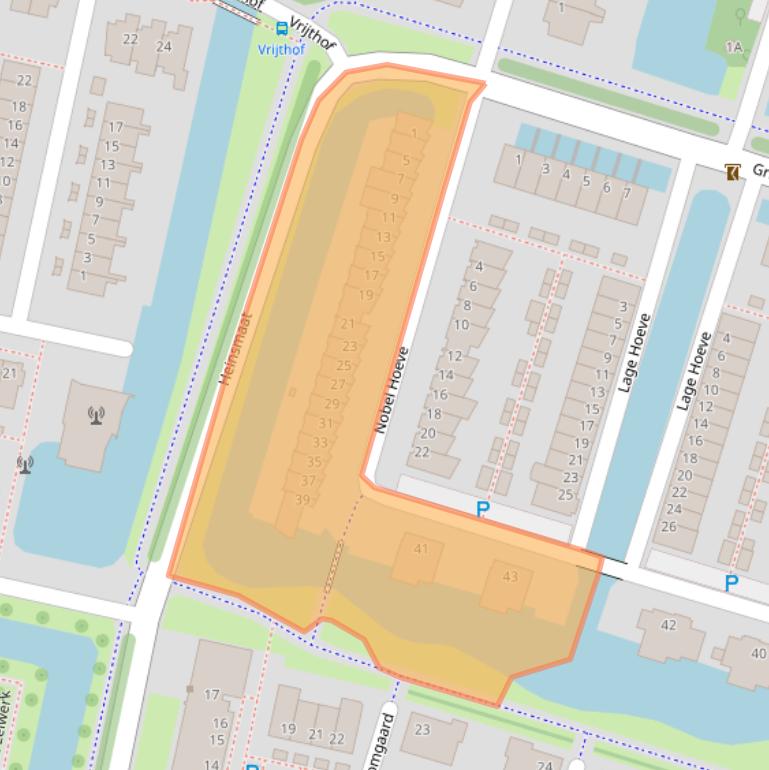 Kaart van postcodegebied 3451TA.