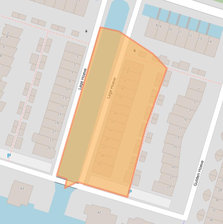 Kaart van postcodegebied 3451TD.