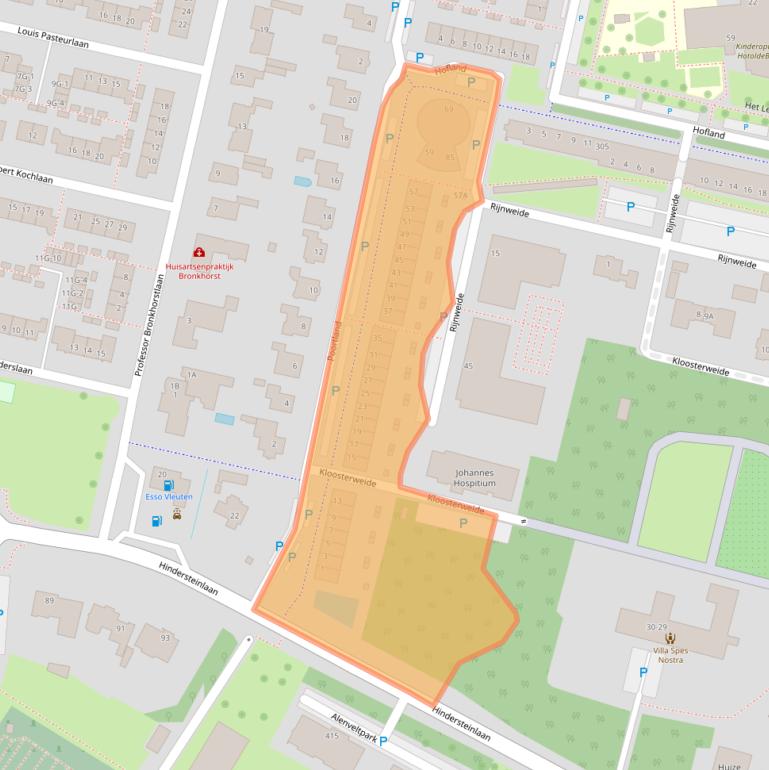 Kaart van postcodegebied 3451VA.