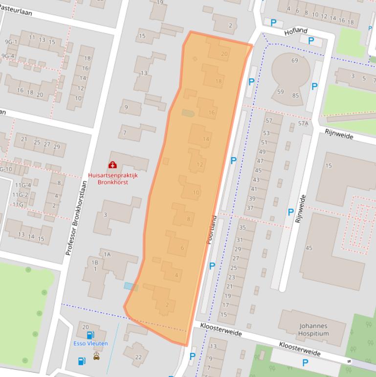 Kaart van postcodegebied 3451VB.