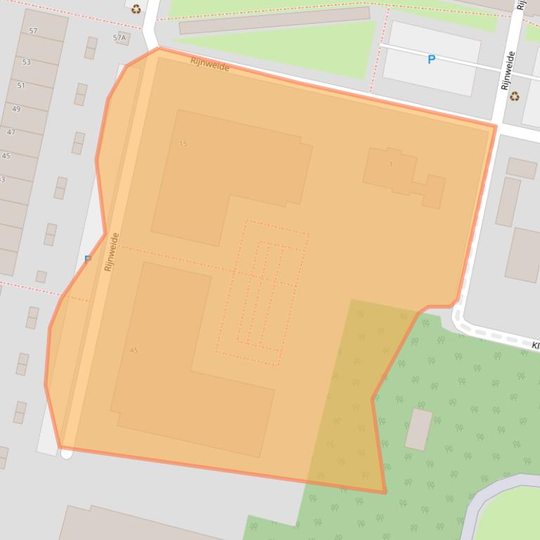 Kaart van postcodegebied 3451VM.