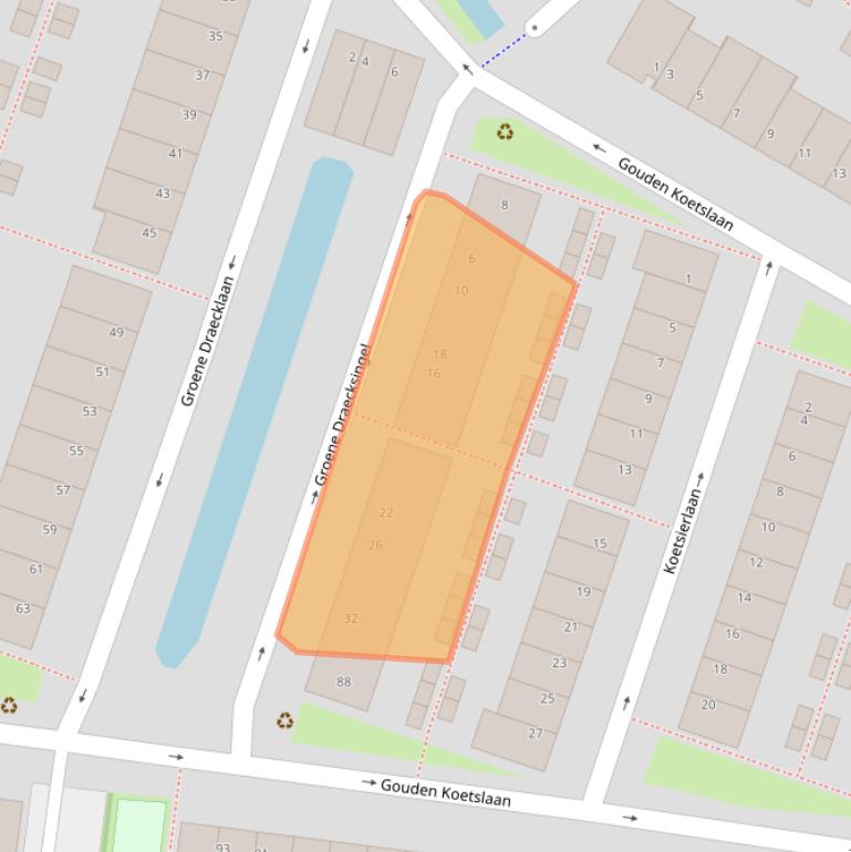 Kaart van postcodegebied 3451WC.