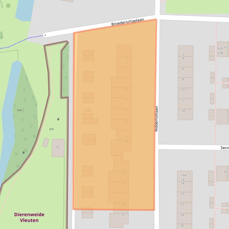 Kaart van postcodegebied 3451XB.