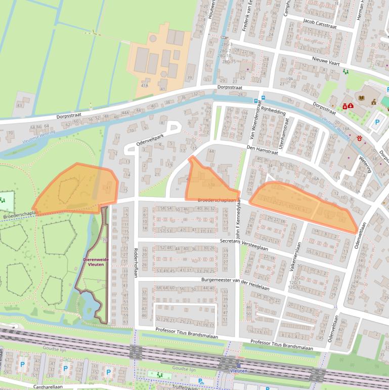 Kaart van postcodegebied 3451ZA.