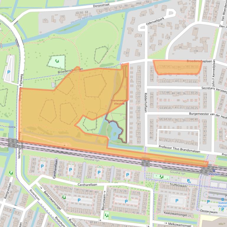 Kaart van postcodegebied 3451ZC.