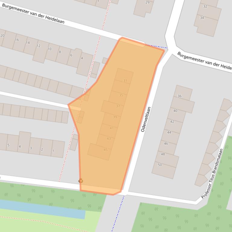 Kaart van postcodegebied 3451ZM.