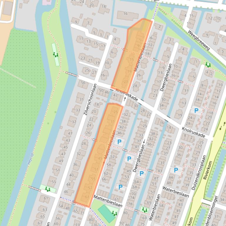 Kaart van postcodegebied 3452AC.