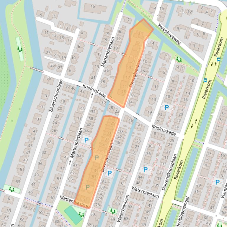 Kaart van postcodegebied 3452AH.