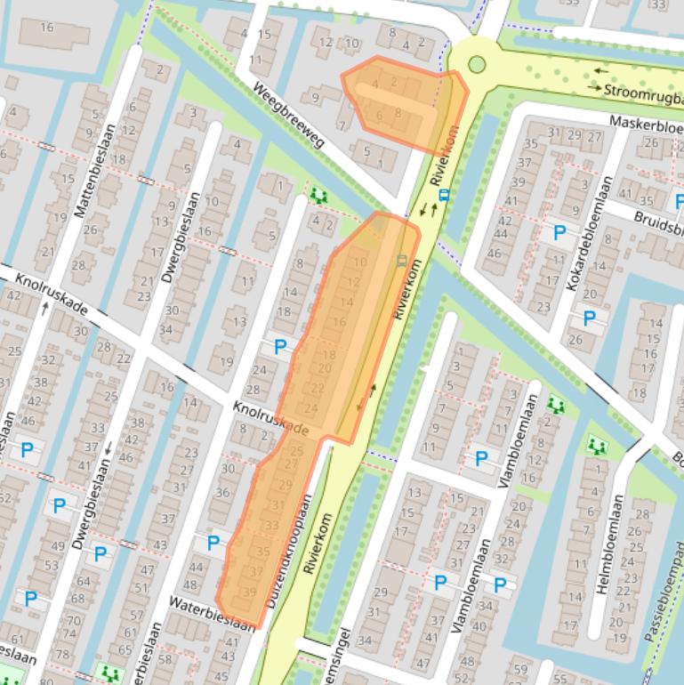 Kaart van postcodegebied 3452AS.
