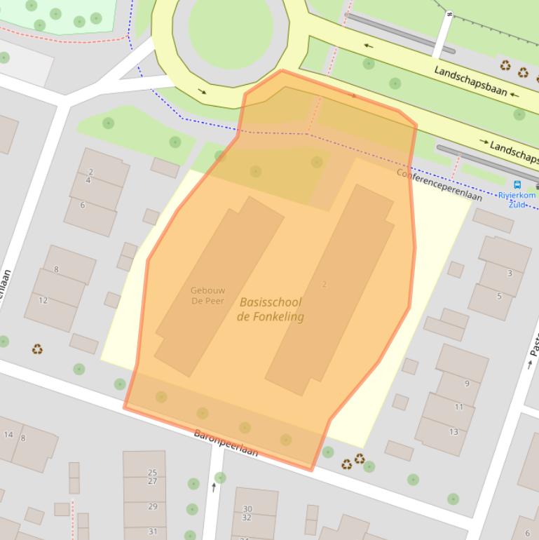 Kaart van postcodegebied 3452EC.