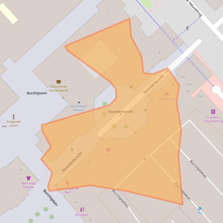 Kaart van postcodegebied 3452ME.