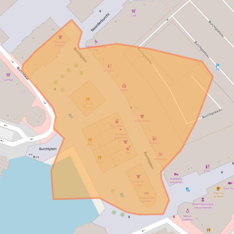 Kaart van postcodegebied 3452MJ.