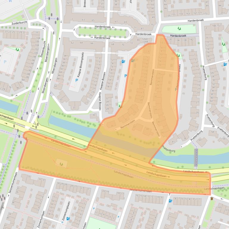 Kaart van postcodegebied 3452NP.