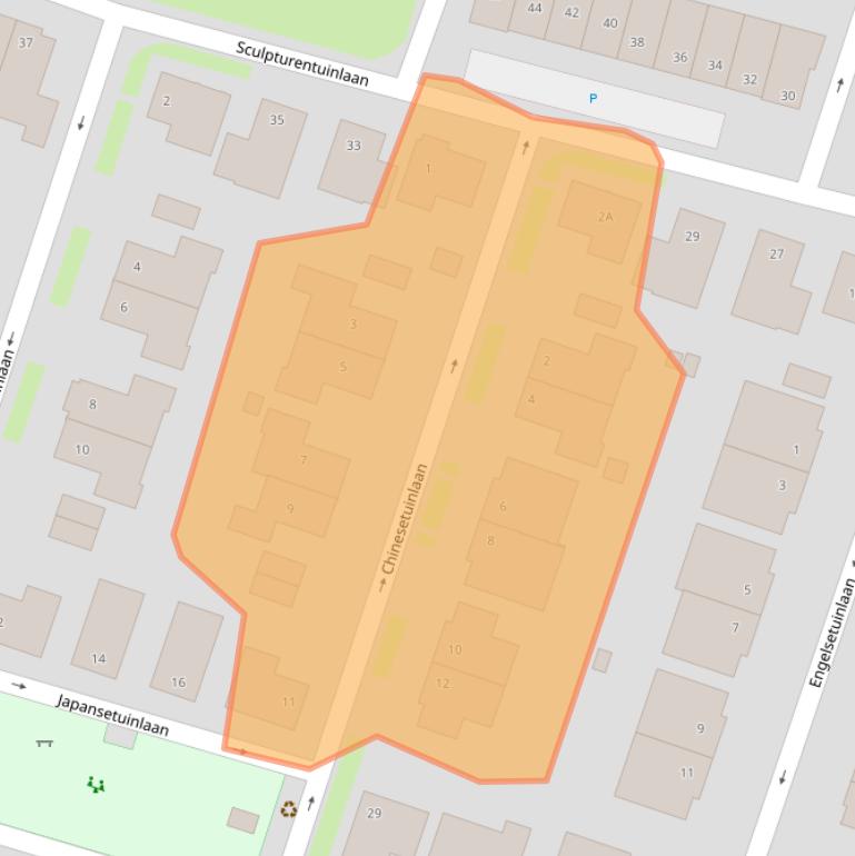 Kaart van postcodegebied 3452RT.