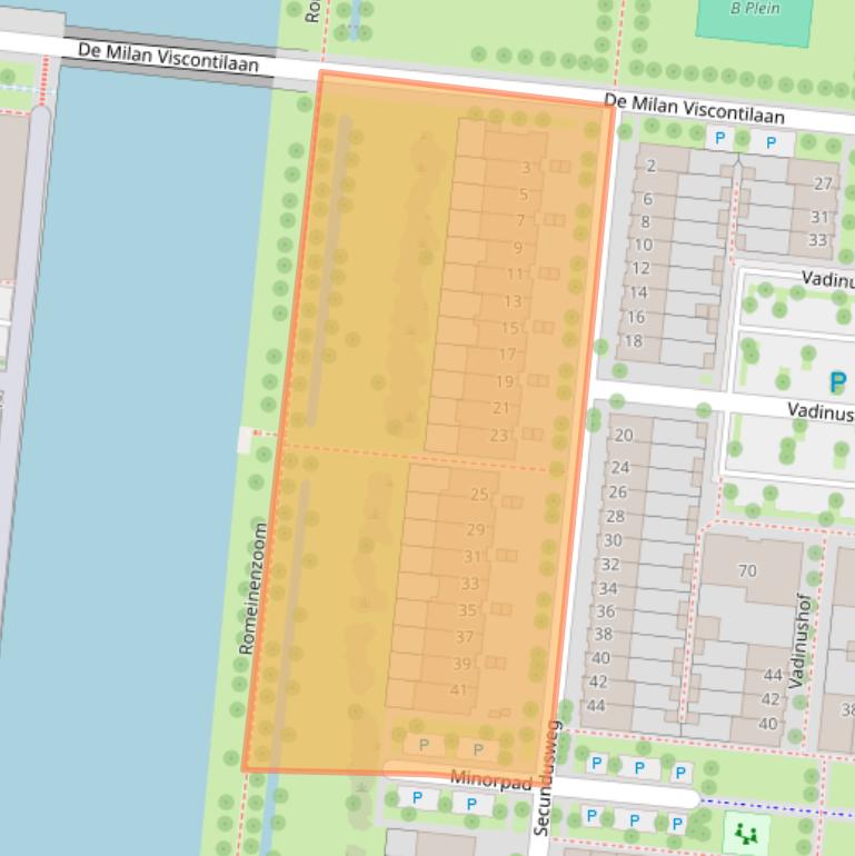 Kaart van postcodegebied 3453JL.