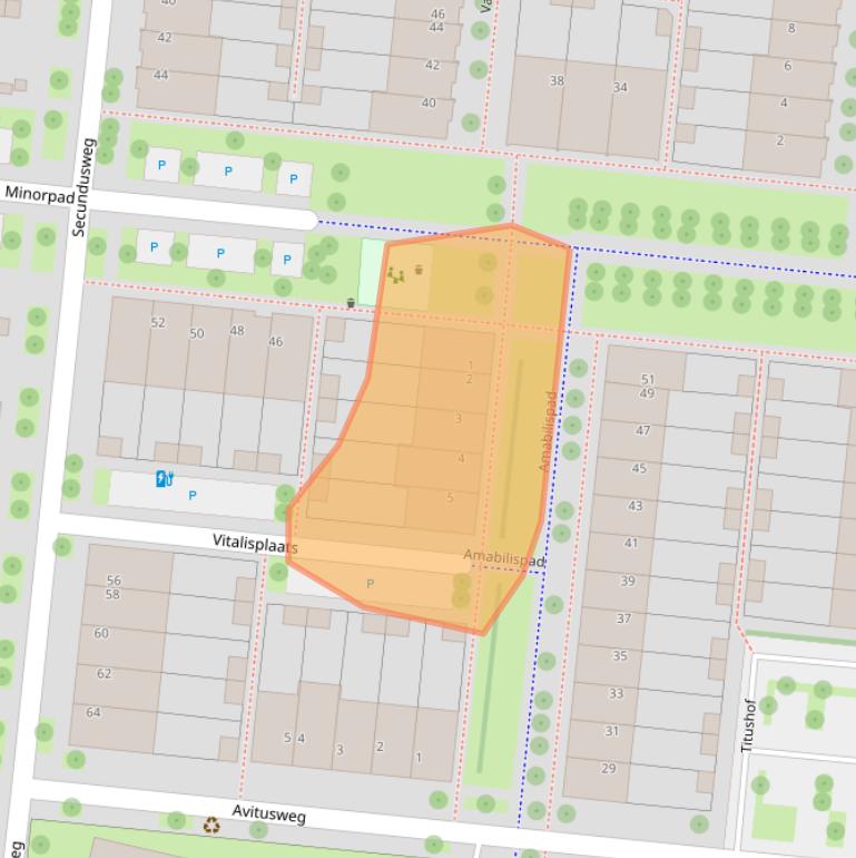 Kaart van postcodegebied 3453JP.
