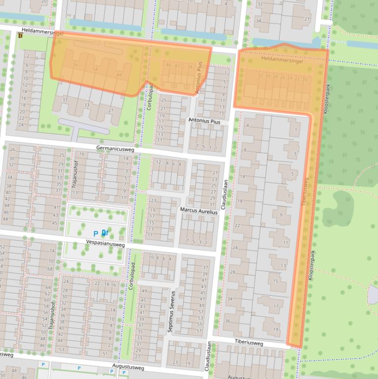 Kaart van postcodegebied 3453KG.