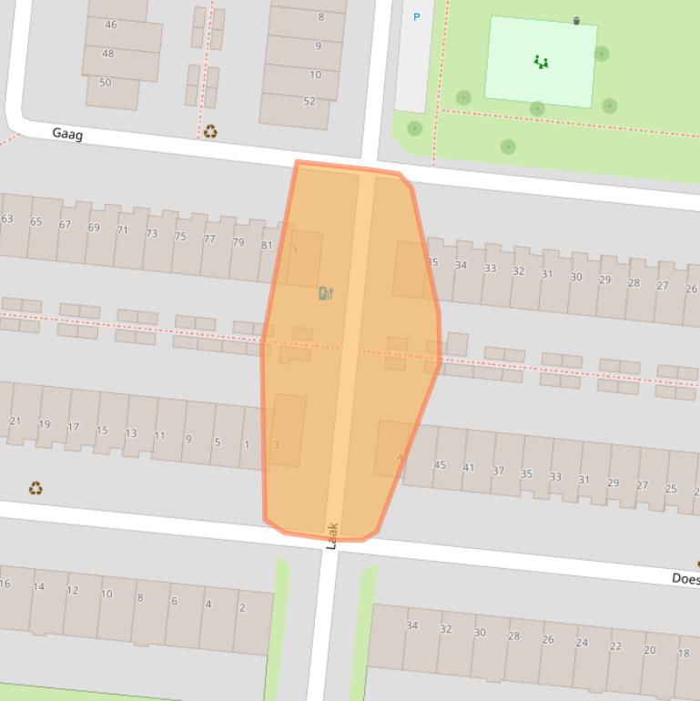 Kaart van postcodegebied 3453MG.