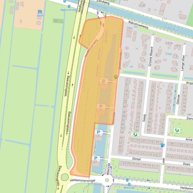 Kaart van postcodegebied 3453MX.
