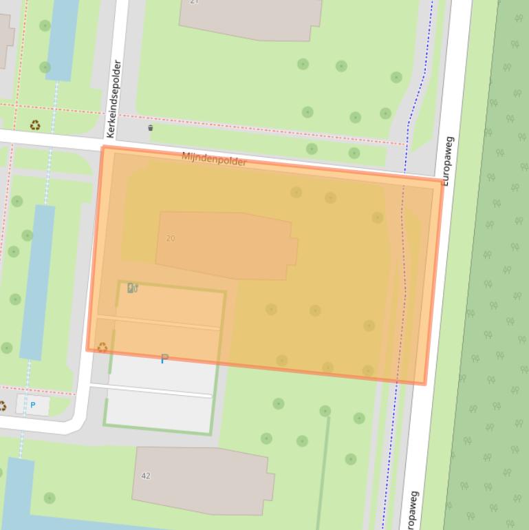 Kaart van postcodegebied 3453NA.