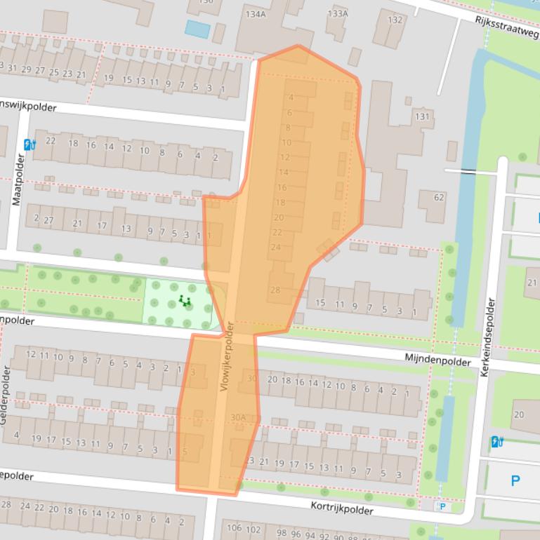 Kaart van postcodegebied 3453NL.