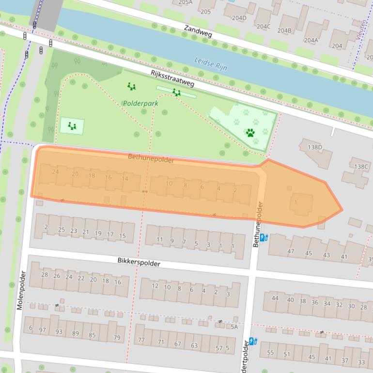 Kaart van postcodegebied 3453NX.
