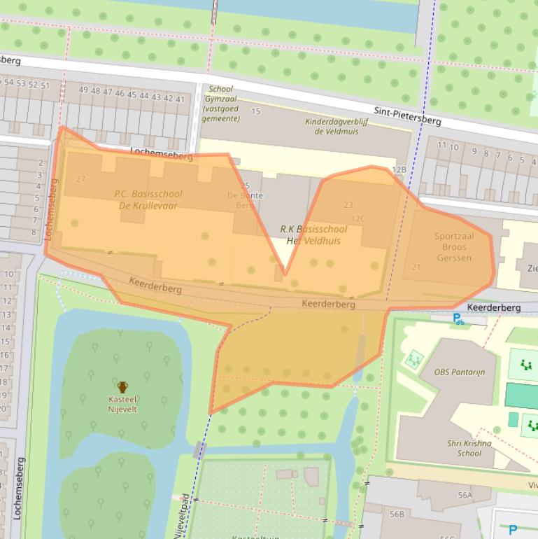 Kaart van postcodegebied 3453RD.