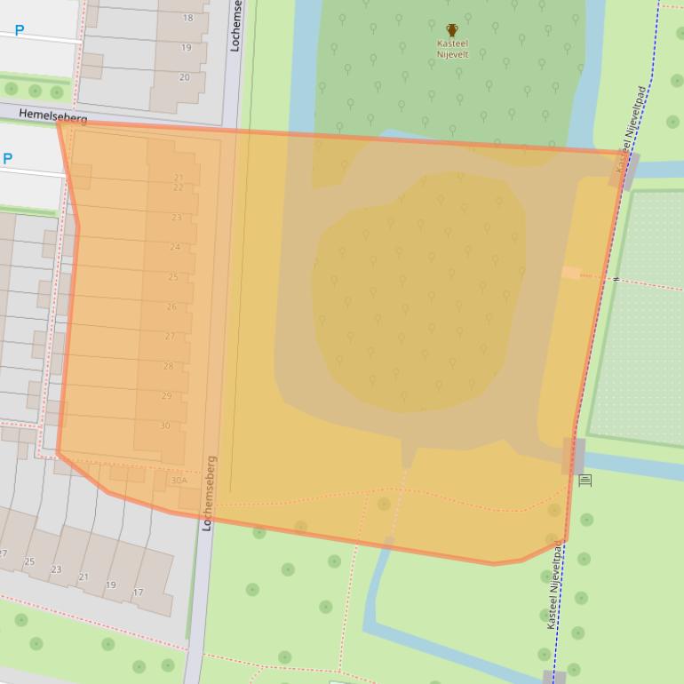 Kaart van postcodegebied 3453RR.