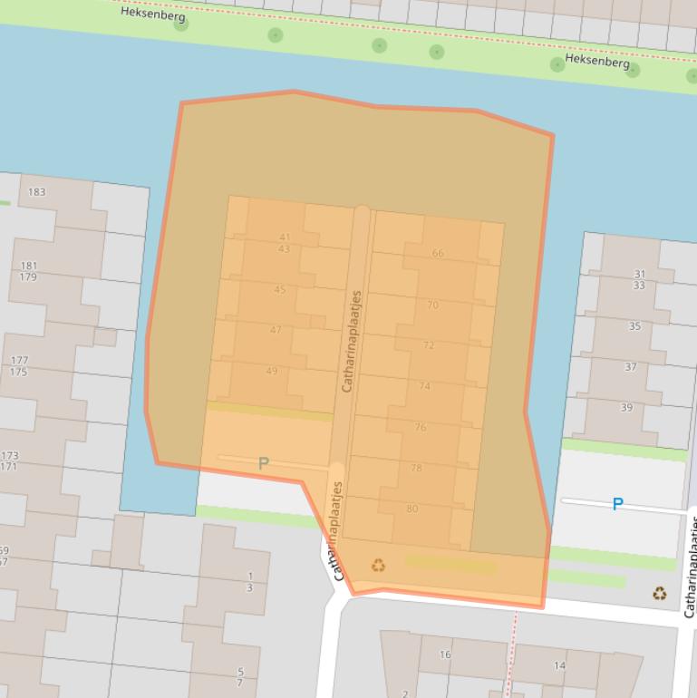 Kaart van postcodegebied 3453SN.