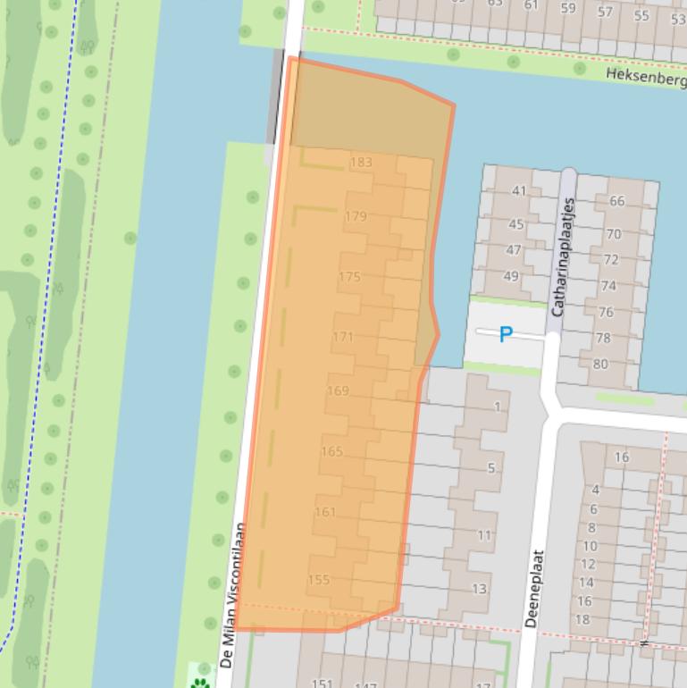 Kaart van postcodegebied 3453SP.