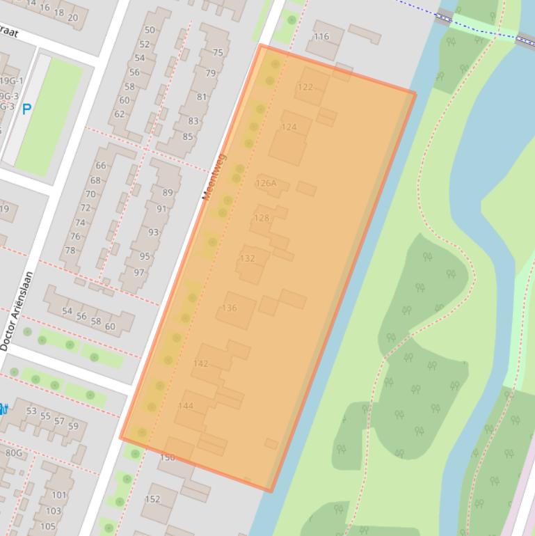 Kaart van postcodegebied 3454AX.