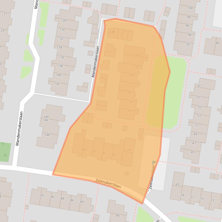 Kaart van postcodegebied 3454DL.
