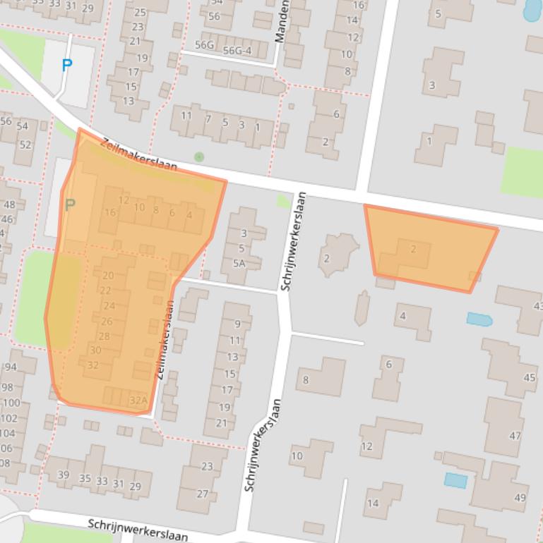 Kaart van postcodegebied 3454DM.