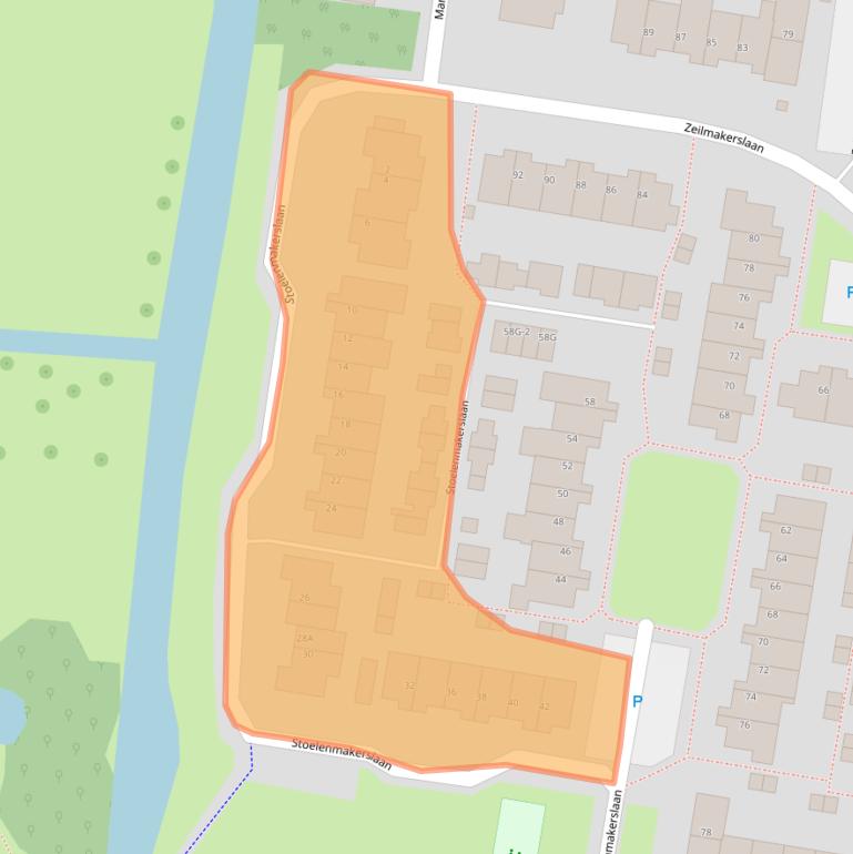 Kaart van postcodegebied 3454DT.