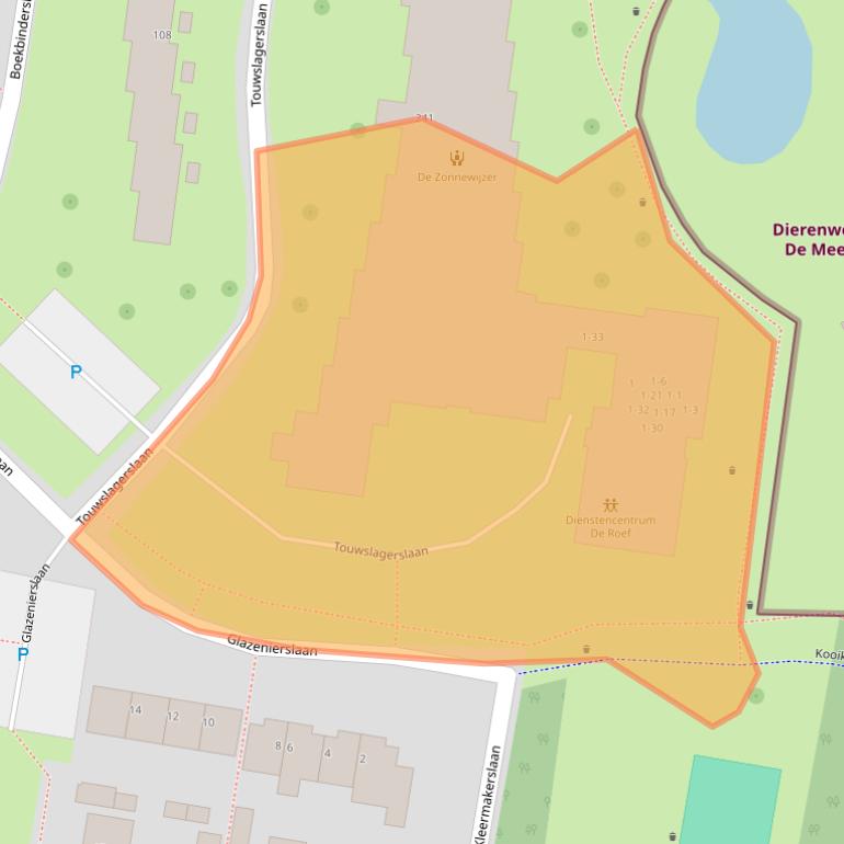 Kaart van postcodegebied 3454GV.