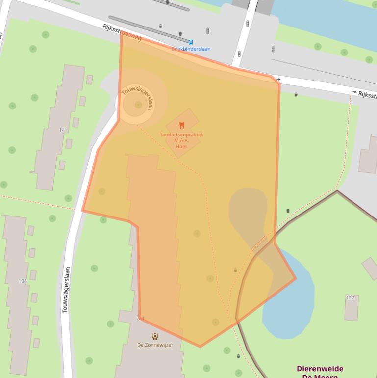 Kaart van postcodegebied 3454GX.