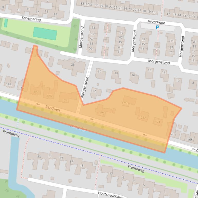 Kaart van postcodegebied 3454HC.