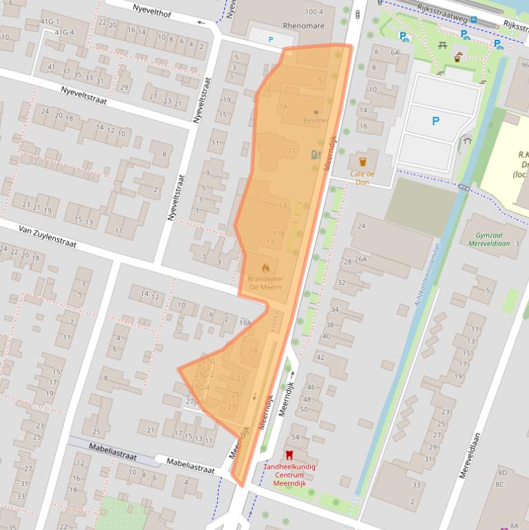 Kaart van postcodegebied 3454HM.