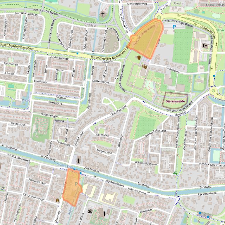 Kaart van postcodegebied 3454HR.