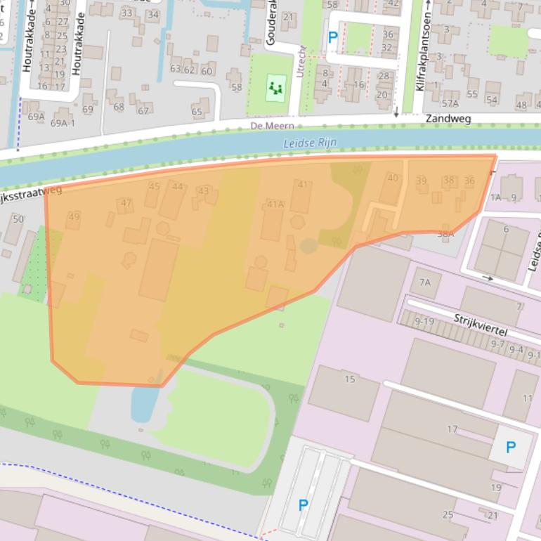 Kaart van postcodegebied 3454JC.