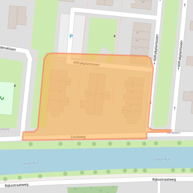 Kaart van postcodegebied 3454JT.