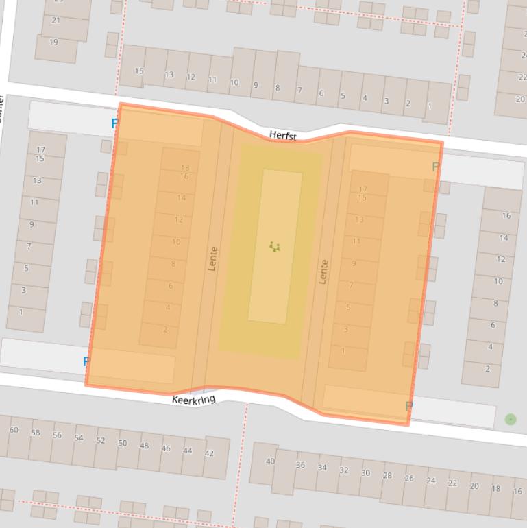 Kaart van postcodegebied 3454KR.