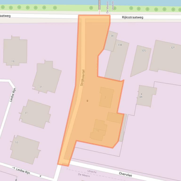 Kaart van postcodegebied 3454PL.