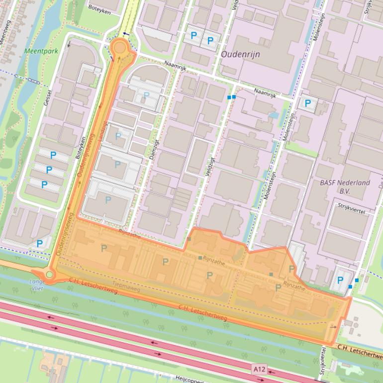 Kaart van postcodegebied 3454PV.
