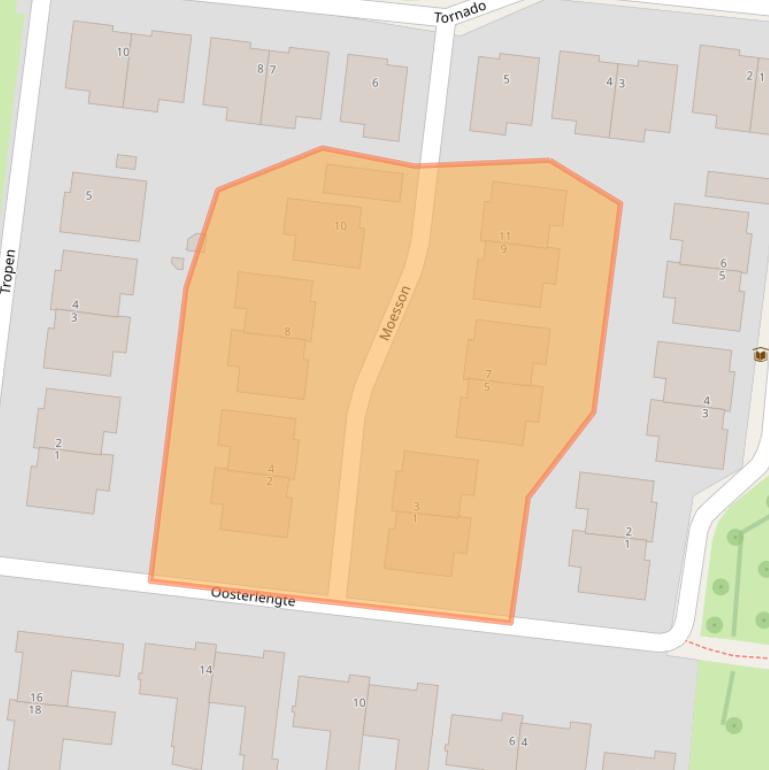 Kaart van postcodegebied 3454RM.