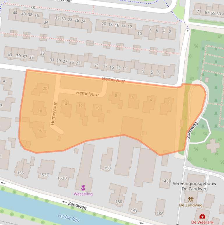 Kaart van postcodegebied 3454SV.