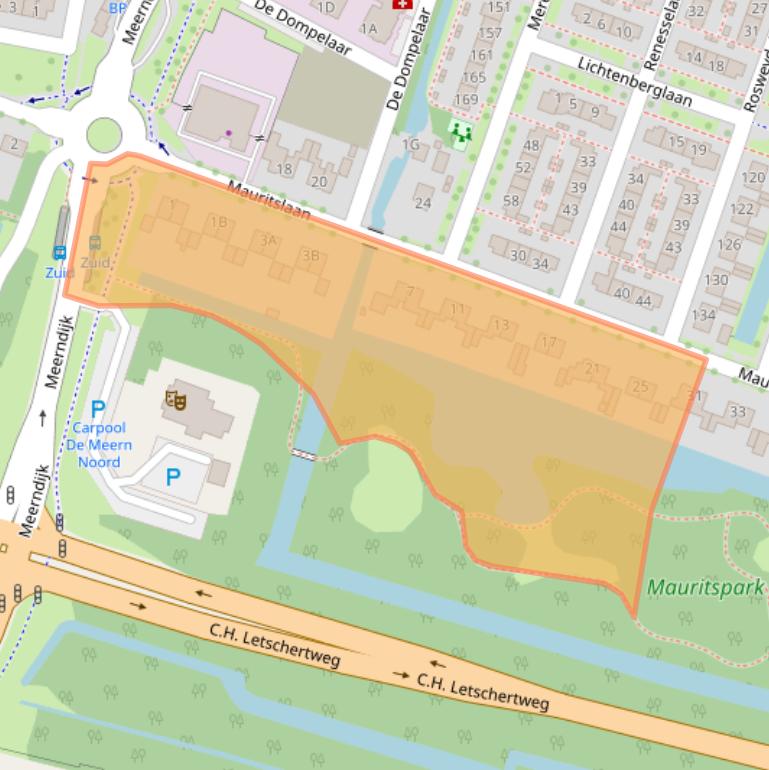 Kaart van postcodegebied 3454XP.