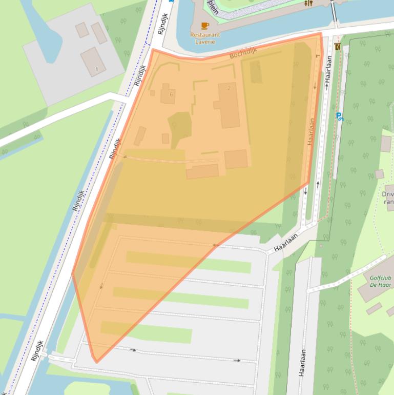 Kaart van postcodegebied 3455RP.