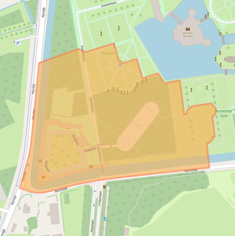 Kaart van postcodegebied 3455RS.