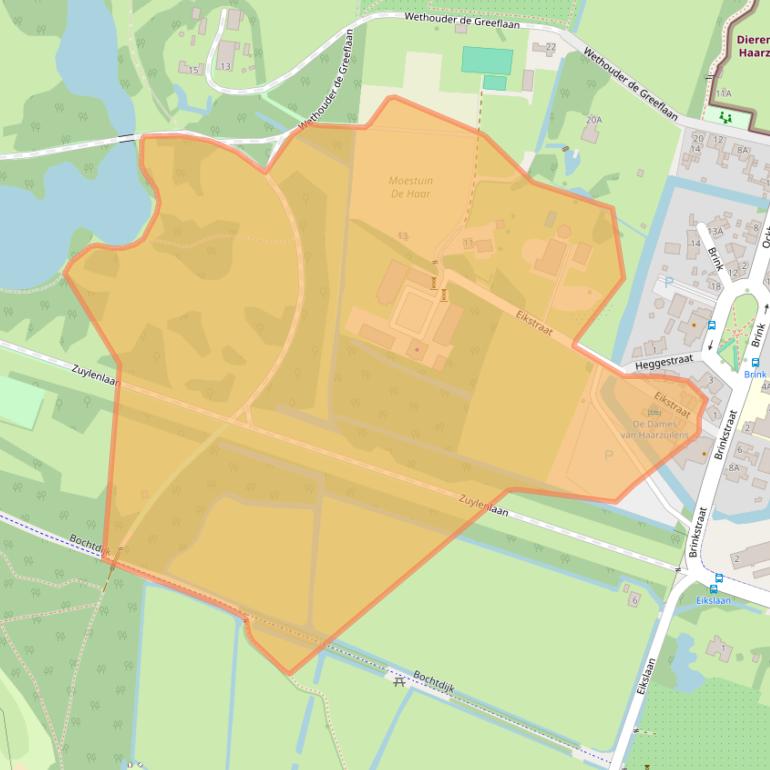 Kaart van postcodegebied 3455SJ.